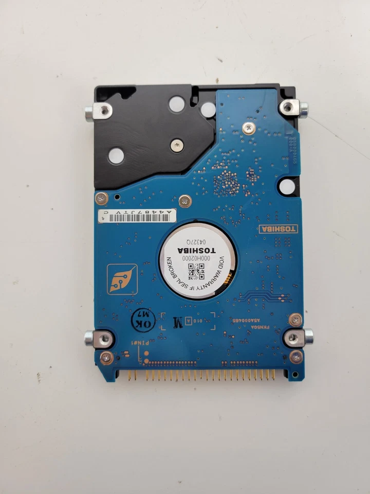 2,5 " 2 1/2in 40gb Hard Drive Toshiba MK4026GAXB HDD2D07 Ide Pata Hard Disk F64 - Image 4 of 4