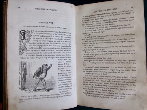 Silas The Conjurer His Travels & Perils, 1866, True 1st Edition, Illustrated - Imagen 7 de 12
