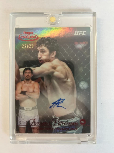 90 TOPPS GOLD LABEL UFC 2024 ARMEN PETROSYAN  AUTO 22/25.