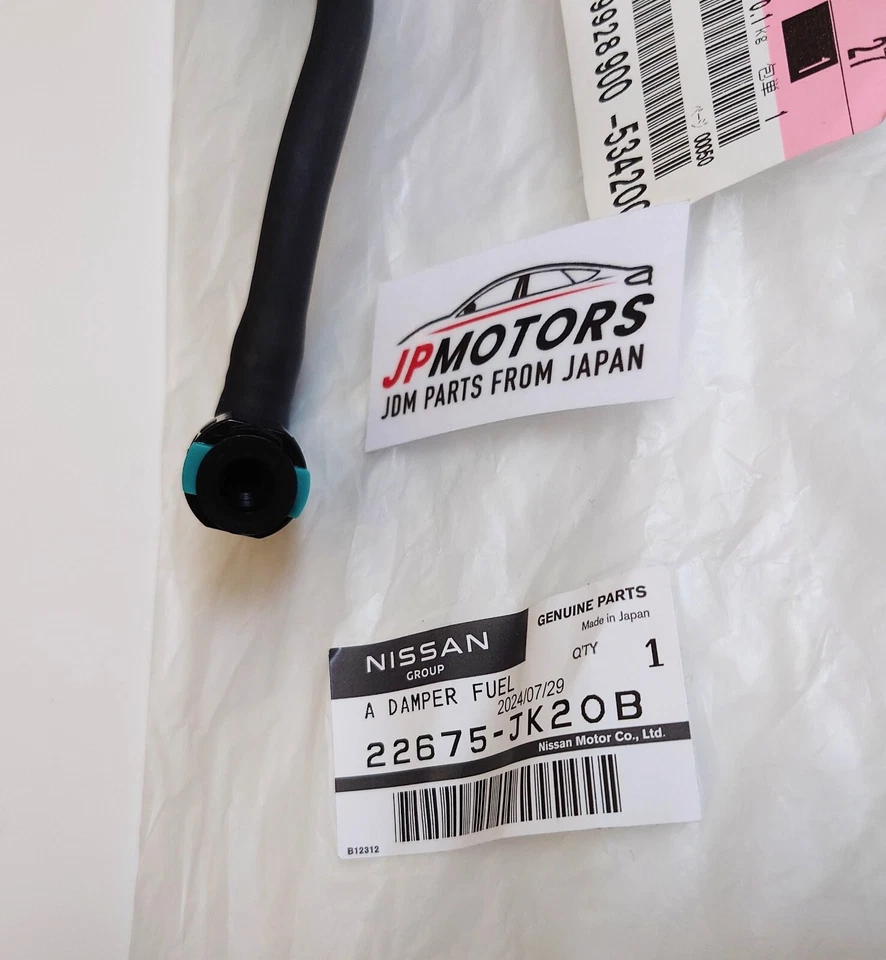 Amortiguador de presión de inyección de combustible genuino derecho Nissan INFINITI 22675-JK20B nuevo Foto 4 de 4
