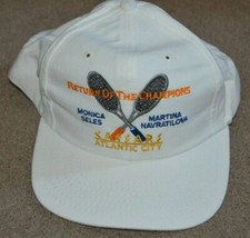 Return of the Champions Monica Seles Martina Navratilova Tennis Snapback Hat '95