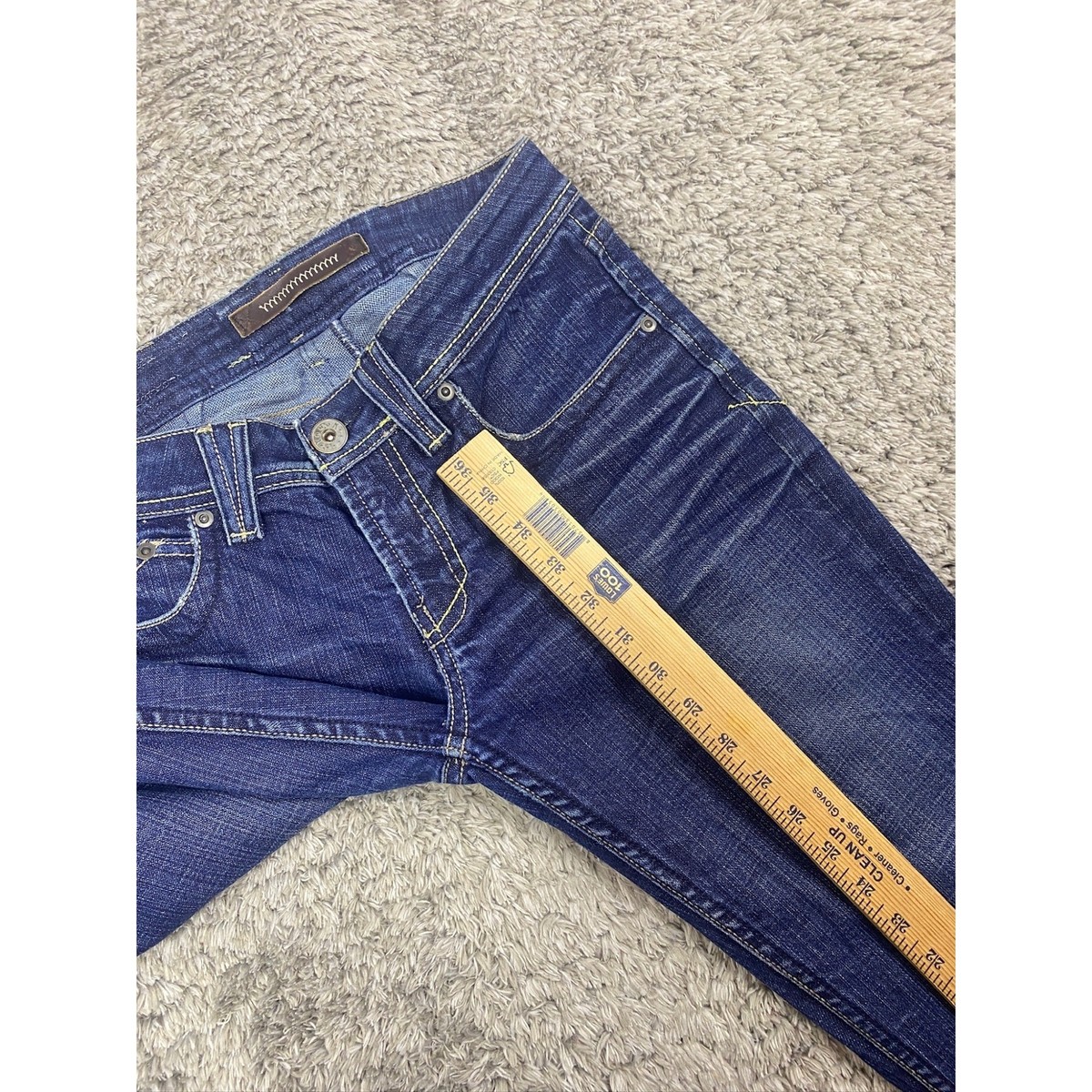 Yanuk Jeans Womans 28x32 Visionary Boot Cut Flared Low Rise Yanuk Jeans Womans 28x32 Visionary Boot Cut Flared Low Rise