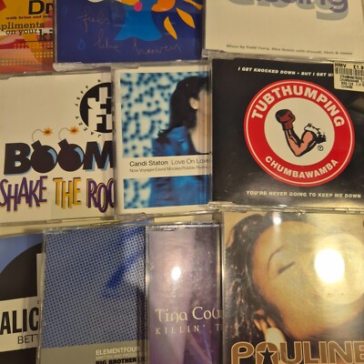 1980s 1990s CD CDs Single Music Dance Rave Rock Pop Indie Build Your Own Bundle