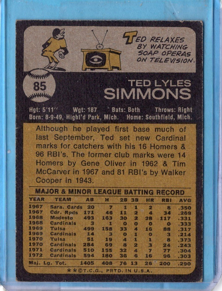 1973 TOPPS BASEBALL CARDS - PICK YOUR  FAVORITE 1-199 - Picture 173 of 380