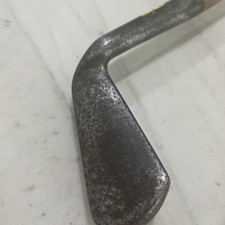 Antique Hickory Shaft Lined Face Anti-Shank Mashie Halley London