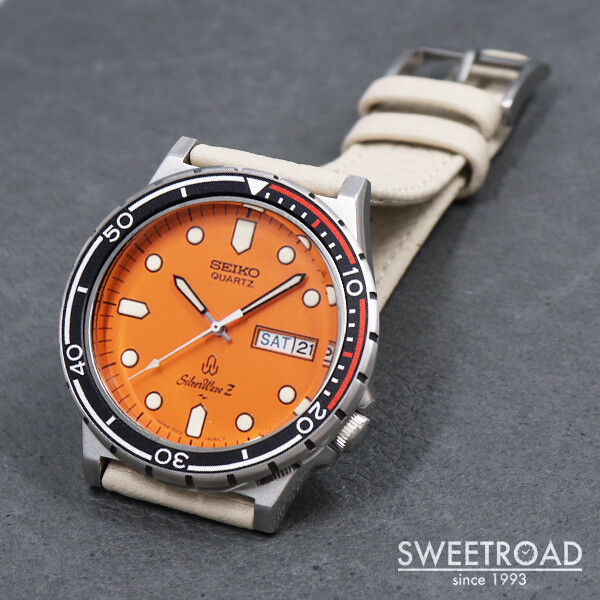 Seiko Silverwave Z 7123-8250 Vintage New Old Stock ST.Steel Quartz Mens Watch