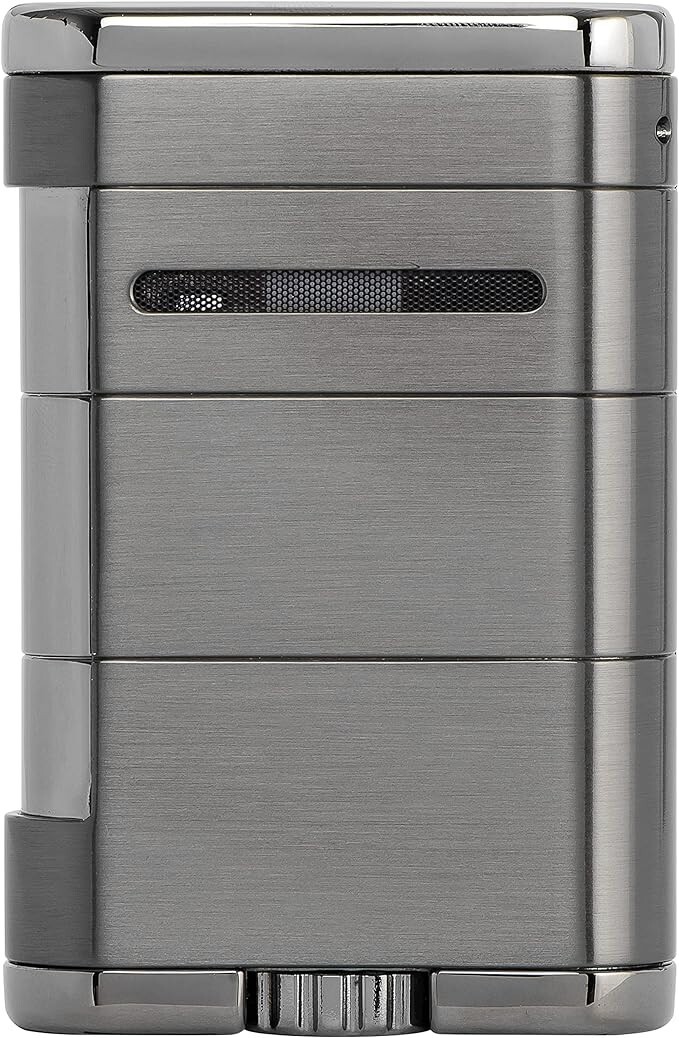 XIKAR Allume Triple Jet Tabletop Lighter, Gunmetal