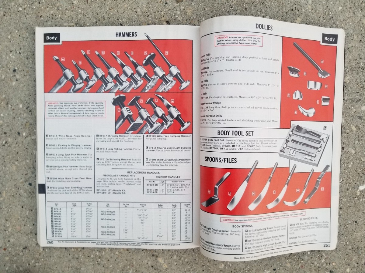 Vintage 1983 Snap On Tools Catalog Sockets Wrenches Tool Box