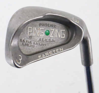 Ping Zing 3 Iron Karsten Green Dot JZ Shaft 39-3/4'' right hand 