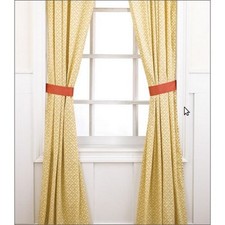 COCALO COUTURE SURIE DRAPE SET WINDOW PANELS CURTAINS - NWT