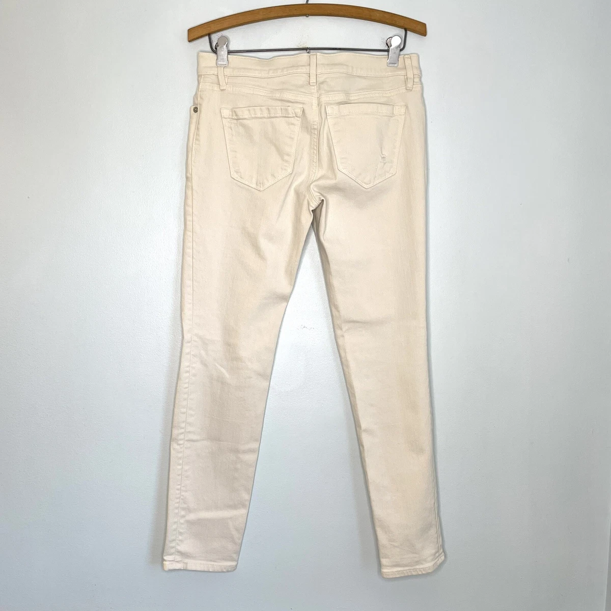 Ann Taylor LOFT Relaxed Skinny Jeans Pants in Destructed