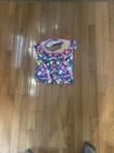 Girls Lands End one shoulder ruffle tankini size slim 10 brand new — photo 1