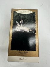 Hallmark 1995 Keepsake ornament Space Shuttle Stringer Light Magic