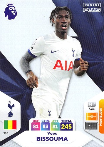 Tarjetas Panini ADRENALYN XL plus Premier League 2024 2023/24 # 208 - 396 elige - Imagen 121 de 190