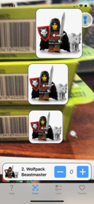 WOLFPACK BEASTMASTER LEGO CMF Series 27 71048  Brand New Lot of 3