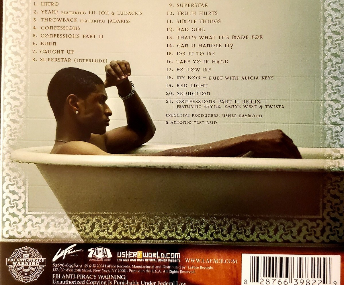 Usher Confessions アッシャー 新品未開封 LPレコード usher_0d4cf59b-0f20-461e-ace2-