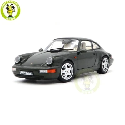 1/18 Norev 187326 Porsche 911 Carrera 4 1992 964 grün Druckguss Modellauto