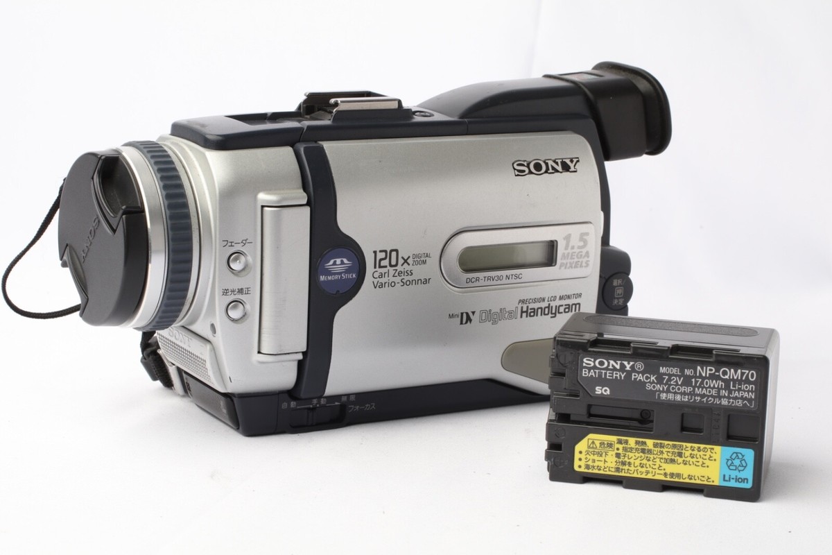 Near MINT ] Sony DCR-TRV30 Mini DV Handycam Digital