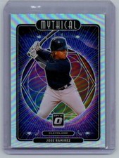 2021 Donruss Optic Jose Ramirez #M13    Mythical Holo Cleveland Indians