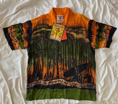 Mambo Lost Weekend アロハシャツ MAMBO LOUD SHIRT LOST WEEKEND BY REG MOMBASSA 2001 XXL 56
