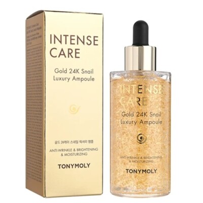 美容液 TONYMOLYPrestigeSnailGoldPerfectAmpoule TONYMOLY Intense Care Gold 24K Snail Luxury Ampoule 100ml Anti