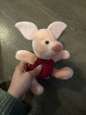 Disney World / Disneyland Winnie the Pooh's Piglet Plush - 8 1/2 inches