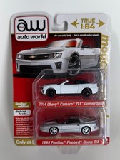 Auto World 'Deluxe 2 Pack' F-Bodies, Release 1, Ver A: Camaro Firebird 1:64
