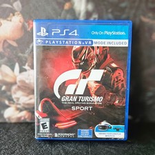 PS4 GRAN TURISMO The Real Driving Simulator SPORT video Game VR Mode Included