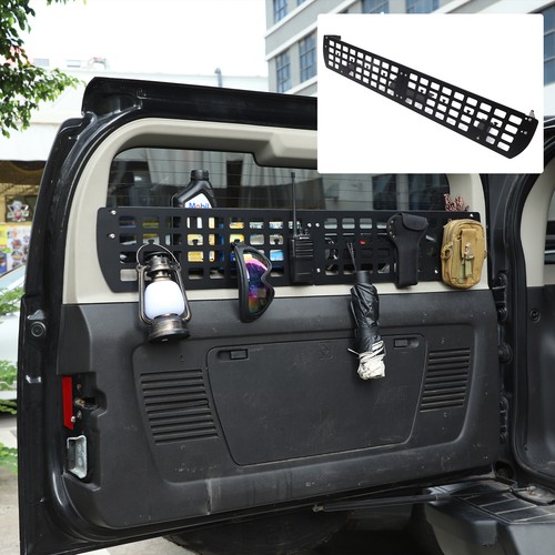 Tailgate Trunk Door Enclosure Storage Basket Molle Panel For Hummer H3 2005-2009 - Picture 23 of 24