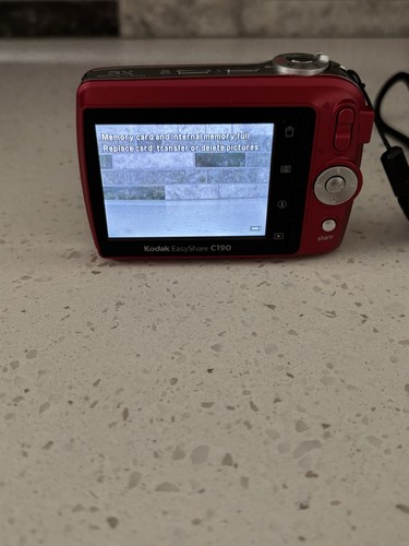 Kodak EasyShare C190 Digital Camera **Tested And Works** *****READ**** - Picture 2 of 15