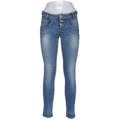 Fornarina, Jeans, Größe: 27, PERFECT SHAPE Sampey Lam, Blau, Einfarbig #YAK