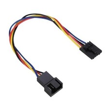 5 Pack 5Pin to 4Pin Fan Adapter Cable CPU Fan Connector Converter Interface