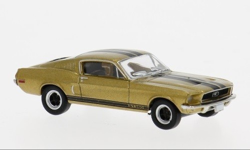 Brekina 19615 - 1/87 Ford Mustang GT 350 In Gold - New