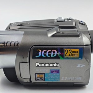 Panasonic NV-GS230 Handkamera Videokamera Silber Defekt Für Ersatzteile