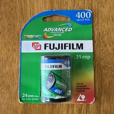 Fujifilm 400 Speed Advanced Nexia 24mm 25 EXP Each Roll Expired NEW