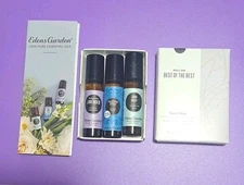 Edens Garden Essential Oils Set Of 3 Roll Ons Lavender Fighting Five Good Night