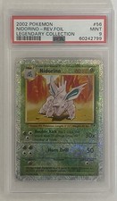 Pokemon Nidorino - Reverse Holo Legendary Collection #56 PSA 9 Mint on eBay