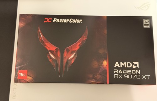 Video Card PowerColor Red Devil RX 9070 XT 16GB GDDR6 2520 MHz RX9070XT16G-EOC