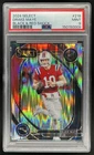2024 Panini Select Drake Maye Club RC Black and Red Prizm Shock #218 PSA 9