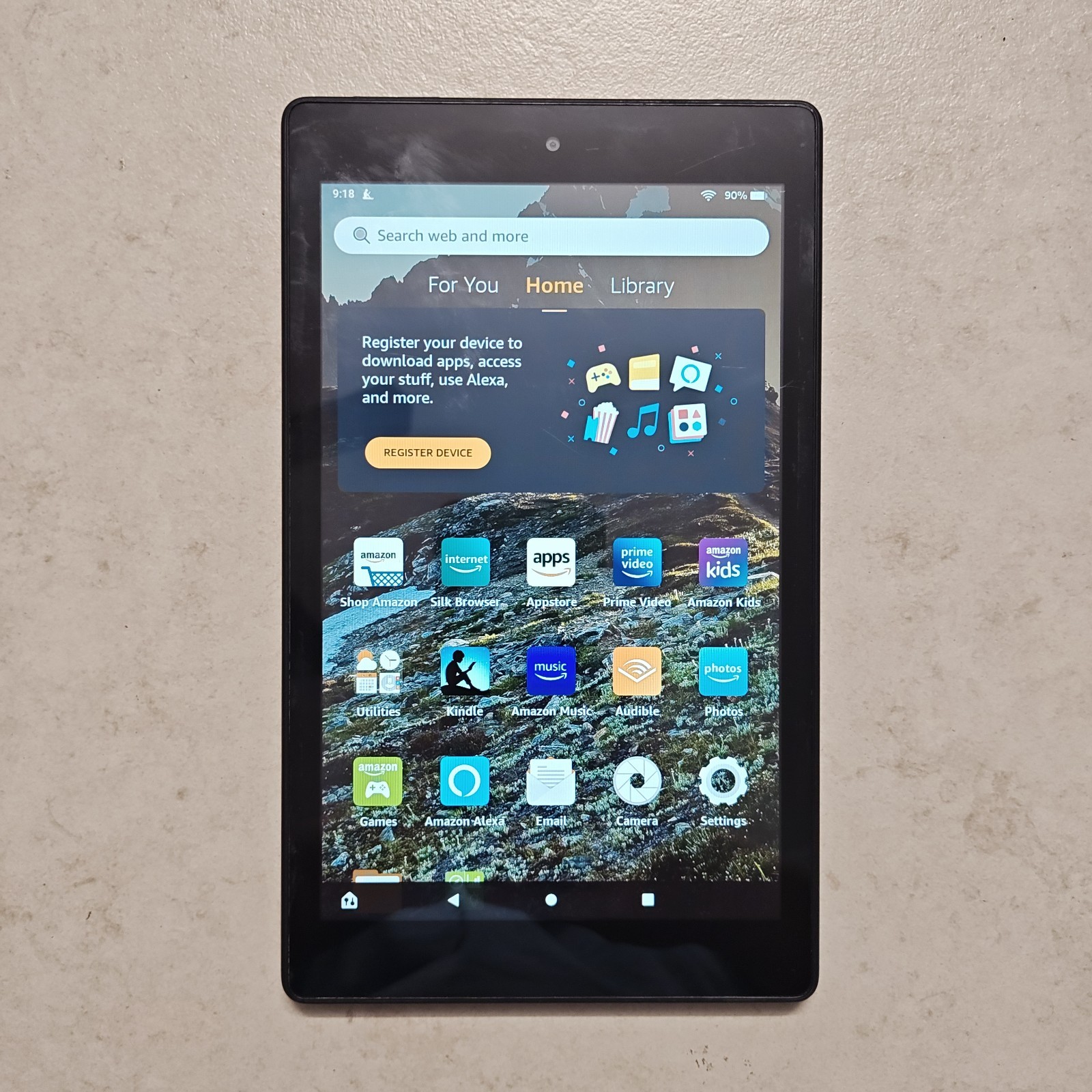 Amazon Fire HD 8 (8th Gen) L5S83A Tablet (Wi-Fi) - 32GB Blac