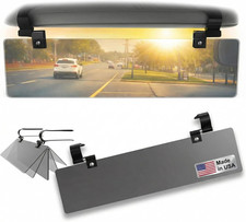 Glare Guard Professional-Grade Polarized Sun Visor Extender Anti-Glare Sun Gla