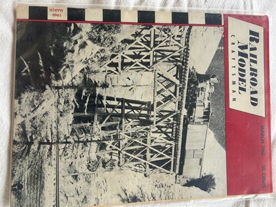 Eisenbahn Modell Handwerker Magazin März 1960 Ausgabe 28 Modelleisenbahnen