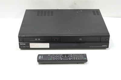 Sony RDR-VX535 1080i VCR DVD Combo Player Recorder Remote Tested and Working