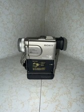 Sony Handycam Japanese DCR-PC10 Mini DV Camcorder For parts-As is