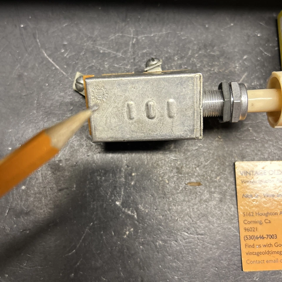 1936 1938 1940 1948 1950 1951 1952 1953 1954 Interruptor de faros Chevrolet Foto 4 de 4