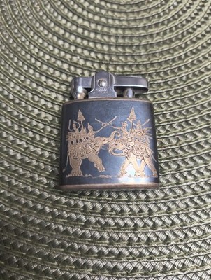 vintage ronson sterling silver lighter