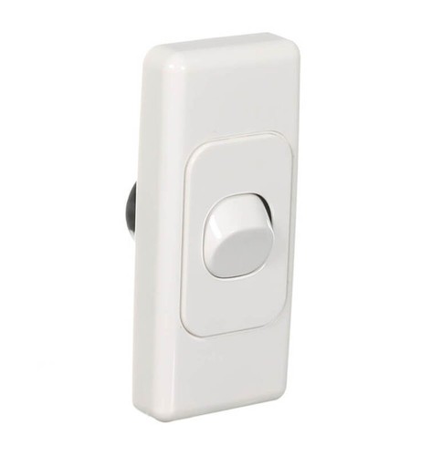 Clipsal by Schneider Electric Clipsal 2030-WE | 1 Gang Architrave Switch 10amp - Picture 2 of 5
