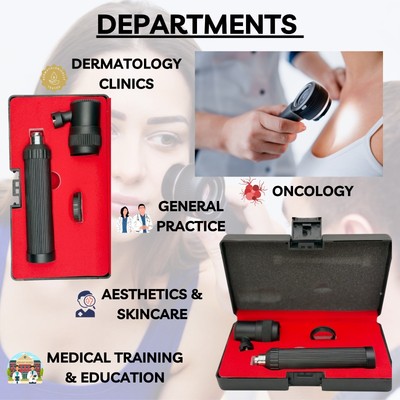 NS Crafts@PRO Hautanalyse Dermatoskop medizinische Diagnose Untersuchung Werkzeug Kit