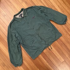 Polo Ralph Lauren Vtg 90s Athletic Snap Button Varsity Jacket Size XL