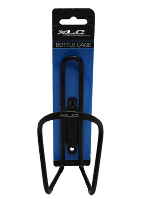 XLC A03 Trinkflaschenhalter ALUMINIUM Fahrrad Flaschenhalter RETRO Schwarz |NEU 